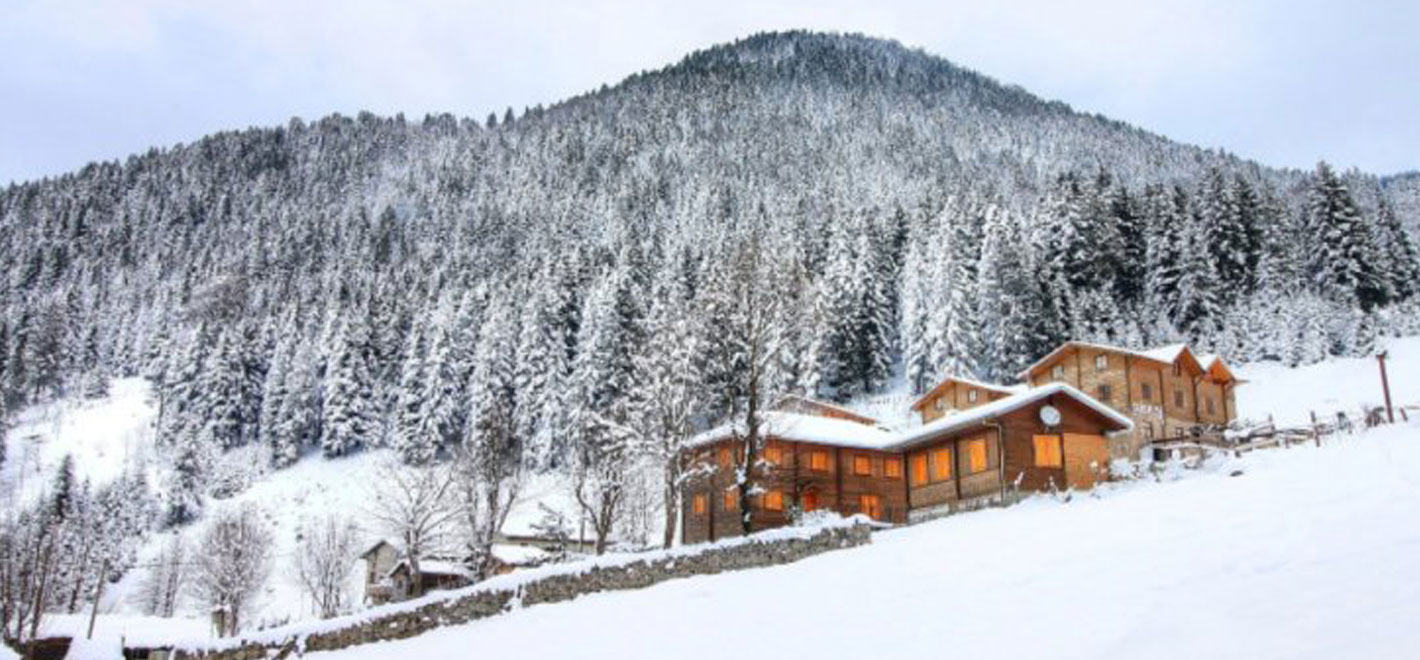 Ayder Yaylası bungalov evleri yılbaşı tatili için ilgi görüyor