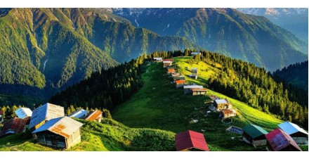 Karadeniz'de doğa tutkunlarının vazgeçilmezi Pokut ve Sal Yaylası